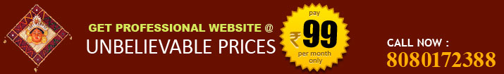 web design @ Rs.99/-