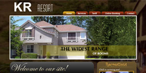 hotel website design